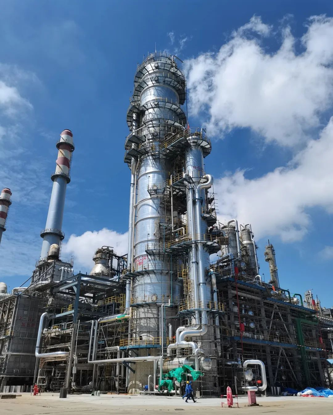 中建安装石化工程公司福建福海创消缺改造项目全面投产